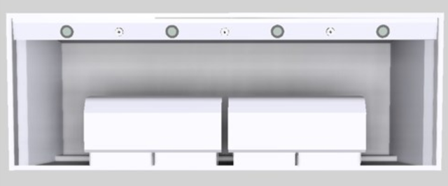 Vent-A-Hood® Designer Series 66" White Wall Mounted Range Hood-1