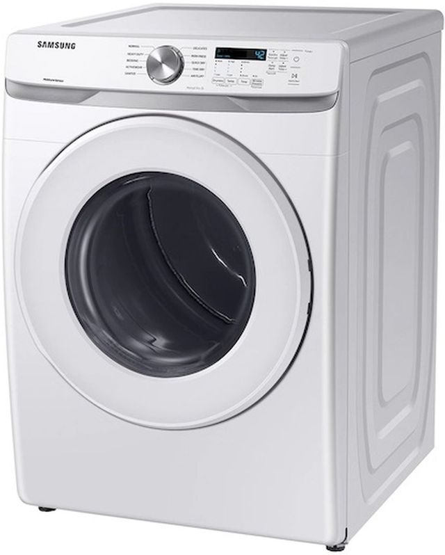 Samsung 7.5 Cu. Ft. White Front Load Gas Dryer-3