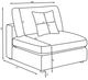 Coaster® Serene 4-Piece Beige Sectional-2