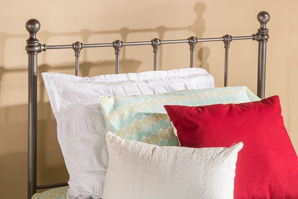 HH2 Home Molly Black Steel Twin Bed-1