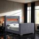 Furniture of America® Sumter Gray Queen Panel Bed-1