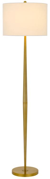 Cal® Lighting & Accessories  Sterling Oil Antique Brass Floor Lamp-1