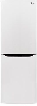 LG 10 Cu. Ft. Bottom Freezer Refrigeration-White-0