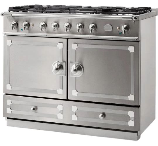 La Cornue CornuFé 110 43" Stainless Steel Pro Style Dual Fuel Range-1