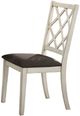 Furniture of America® Haleigh 2-Piece Antique White/Gray Side Chair Set-3