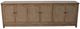 Nest Home Collections Blake Antique Natural/Rattan Six-Door Cabinet-0