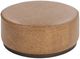 Classic Home Clair Chestnut 40" Round Ottoman-2