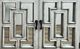 Million Dollar Rustic White Carved Console Table with Mirror-1