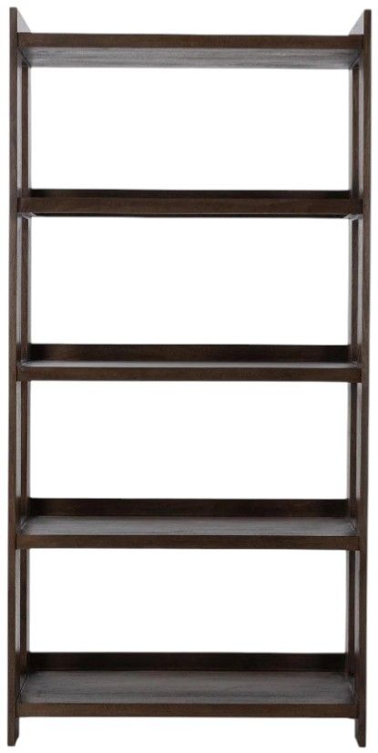 Classic Home Marine Cocoa Brown Bookcase-2