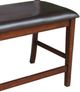 Intercon Kona Brown/Raisin Ladder Back Dining Bench -2