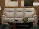 Music White Immersive Audio Sofa, Loveseat, and Recliner Set-2