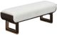 Michael Amini® West Kensington Medium Espresso Accent Bench-0