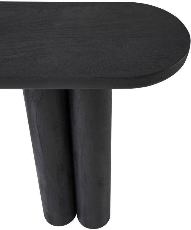 Renwil® Dayna Sandblasted Black Console Table-3