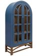 International Furniture Direct Obsidian Dark Blue Cabinet-0