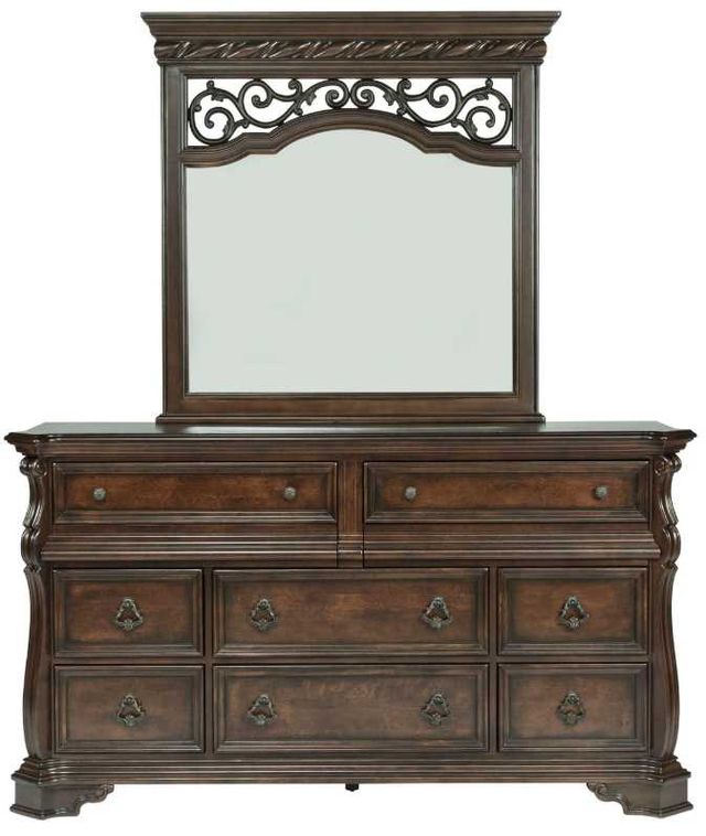 Liberty Furniture Arbor Place 3-Piece Brownstone California King Bedroom Set-3