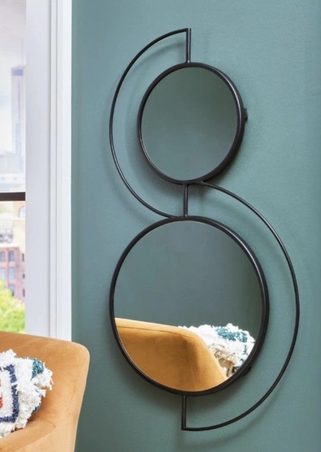 Signature Design by Ashley® Shayham Black Accent Mirror-4