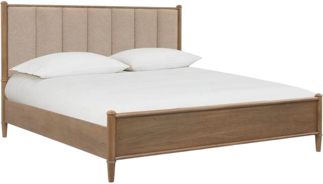 Modus Furniture Whitmore Beige/Claystone Queen Upholstered Bed-0