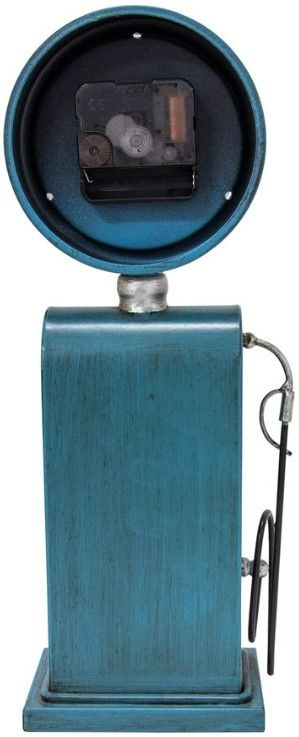 YHD Route 66 Blue Table Top Clock-3