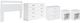 Signature Design by Ashley® Flannia 5-Piece White Queen Panel Headboard Bedroom Set-0