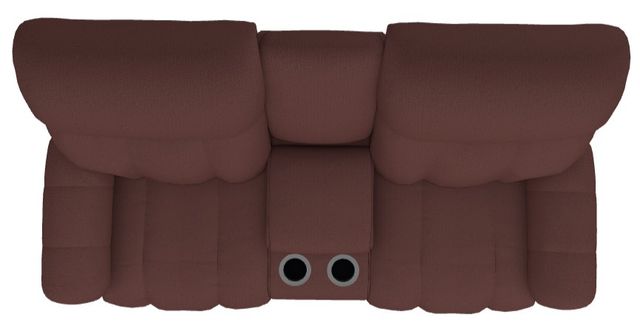 La-Z-Boy® Morrison Burgundy Manual Reclining Loveseat with Console-4