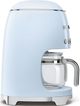 Smeg 50's Style Pastel Blue Countertop Coffee Maker-4