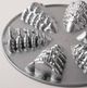 Magnolia Home by Joanna Gaines Silver Evergreen Cake Pan-2