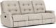 Flexsteel® Devon White Shell Reclining Sofa-0