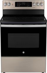 GE® 30" Slate Freestanding Electric Range