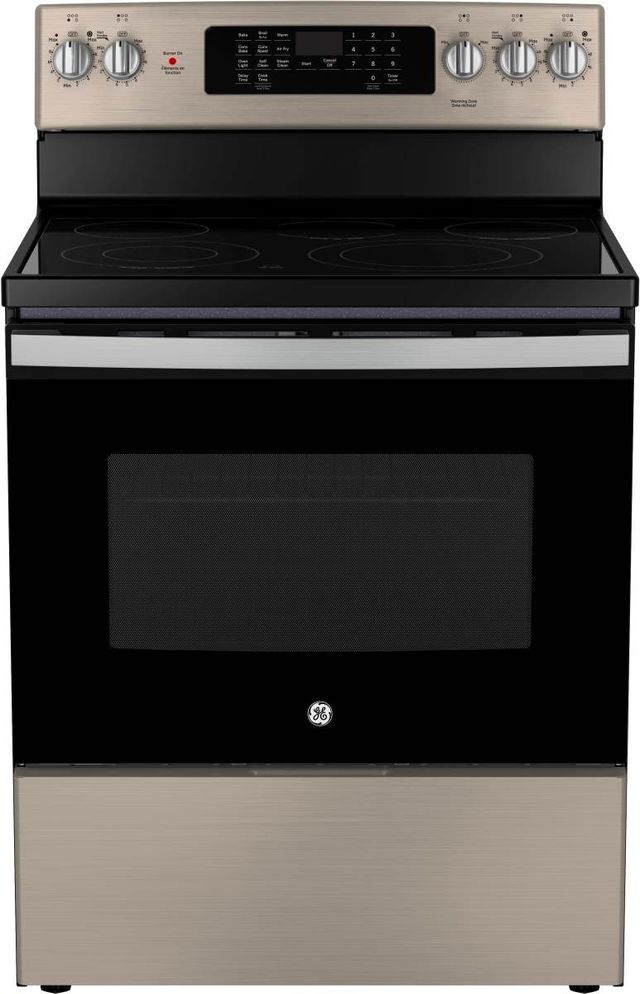 GE® 30" Slate Freestanding Electric Range-0