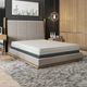 BedTech Copper Lux 12" Gel Memory Foam Plush Tight Top Queen Mattress in a Box-4