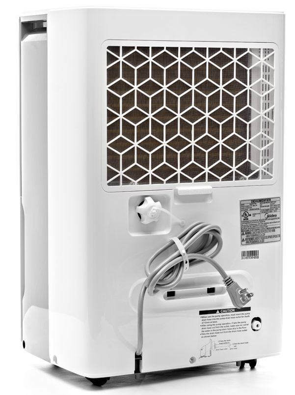 Midea® EasyDry 50 Pt. White Dehumidifier -2
