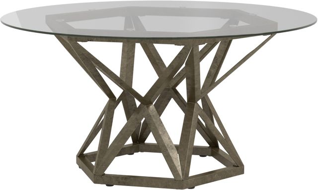 Coaster® Gold Glass Top Coffee Table-0