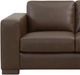 Leather Italia™ Savino Inglewood Vintage Brown Cigar Loveseat-1