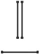 Thor Kitchen® Gordon Ramsay 30" Black Refrigerator Handle-0