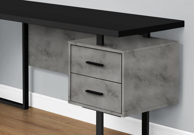 Monarch Specialties Inc. Black Computer Desk-1