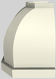 Vent-A-Hood® Designer Series 36" Biscuit Wall Mounted Range Hood-1