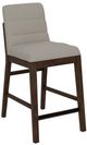 Emerald Home Ronan Brown/Gray Gathering Stool-0