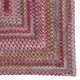 Capel Rugs Synergy Rosewood 20" x 30" Concentric Rectangle Throw Rug-1
