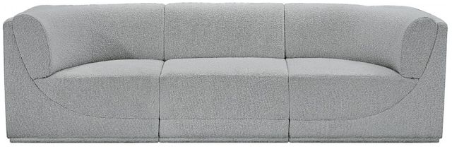 Meridian Furniture Ollie 3-Piece Gray Modular Sofa-1