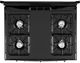 Hotpoint® 30" Black Free Standing Gas Range-2