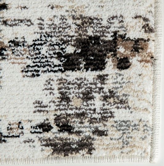 Orian Adagio Brimstone Natural 5'x8' Area Rug-1