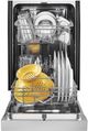 Whirlpool® 18" Monochromatic Stainless Steel Front Control Built In Dishwasher-4