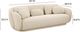 TOV Furniture Misty Cream Sofa-2