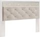 Signature Design by Ashley® Altyra 2-Piece White King Panel Headboard Bed Set-1