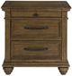 Signature Design by Ashley® Karallin Medium Brown 3-Drawer Nightstand-2