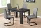 Monarch Specialties Inc. Black Reclaimed Wood Dining Table-3
