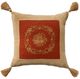 Nourison Home™ Mina Victory Vintage Pillow Rust 18"x18" Throw Pillow-0