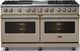Viking® 5 Series 60" Nantucket Pro Style Dual Fuel (NG) Range with Brushed Brass Trim-4
