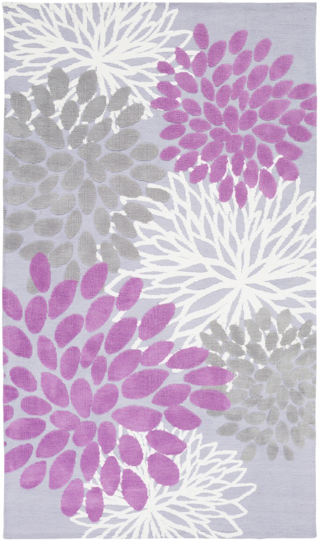 Surya Abigail Purple 5'x8' Area Rug-0