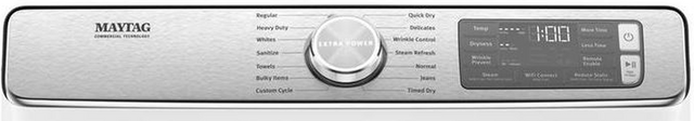 Maytag® 7.3 Cu. Ft. White Front Load Electric Dryer-4